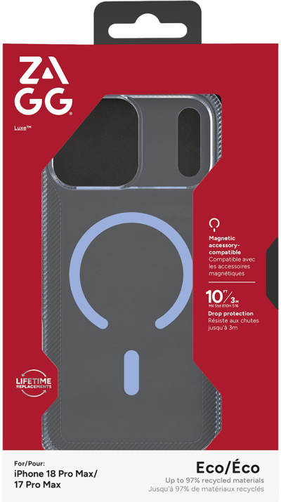 Luxe Snap Blue for iPhone 18 Pro Max (Front)