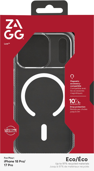 Luxe Snap Clear for iPhone 18 Pro (Front)