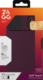 ZAGG Manhattan Snap for iPhone 17 Pro Max Cherry