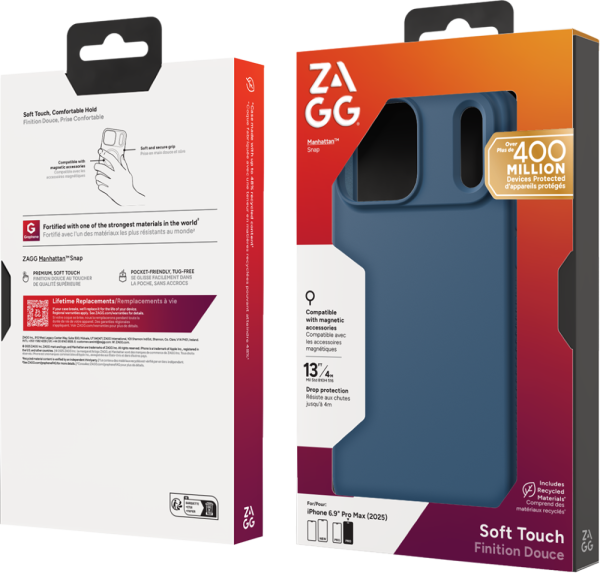 ZAGG Manhattan Snap for iPhone 17 Pro Max Ocean