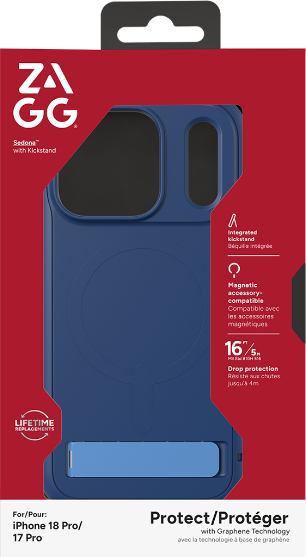 ZAGG Sedona Snap with Kickstand for iPhone 18 Pro