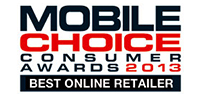 Mobile Choice Consumer Awards 2013 - Best Online Retailer