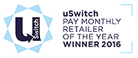 uSwitch Pay Monthly Retailer Of The Year 2016
