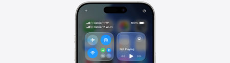 iPhone on eSIM settings