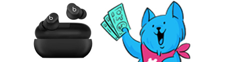francis holding money