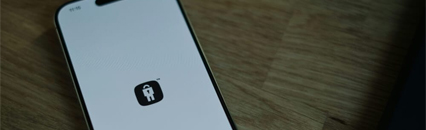 A phone with security icon