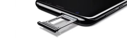 Phone with SIM tray 