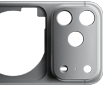iPhone 17 Pro, back exterior, forged aluminium unibody enclosure