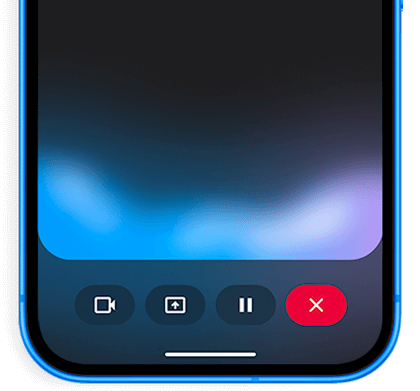 Pixel smartphone screen showing Gemini Live