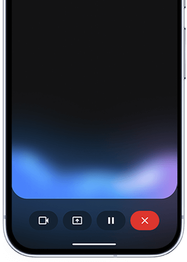 Pixel smartphone screen showing Gemini Live