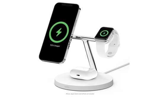 Includes Belkin 3-in-1 Wireless Charger