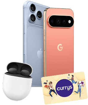 Samsung Galaxy S26, Samsung Galaxy Z Flip8, Apple iPhone 18 Pro Max, Google Pixel 11, Currys gift card, Apple Airpod 3 and Google Pixel Buds 2