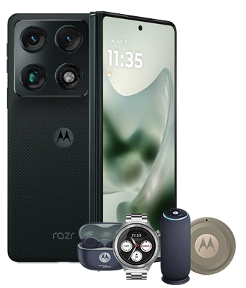 Motorola razr and gifts worth up to £469.98
