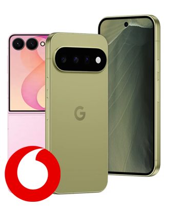 Vodafone on google pixel 11 pro and samsung zflip 8