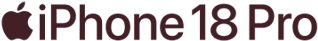 Apple iPhone 18 Pro logo