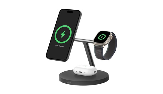 Belkin BoostCharge Pro 3-in-1 Wireless Charging Stand