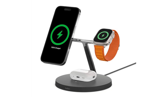Includes Belkin 3-in-1 Wireless Charger