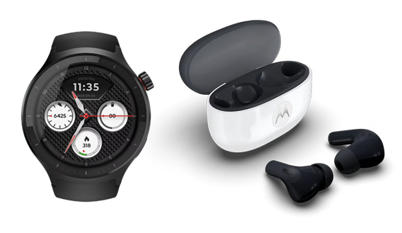 Claim Moto Watch & Moto Buds
