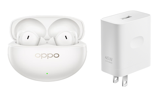 Claim an OPPO Enco Air5 Pro & OPPO 45w supervooc charger