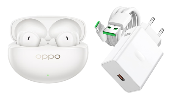 Claim an OPPO Enco Air5 Pro & OPPO 80w supervooc charger