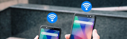 A phone with security icon