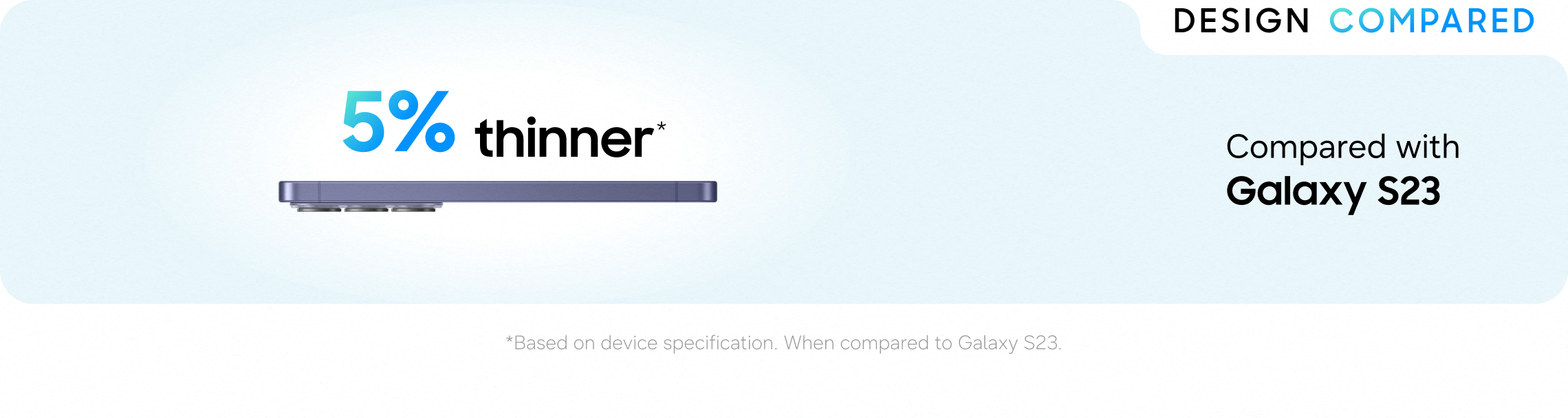 Galaxy S26 phone design comparison
